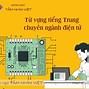 Linh Kiện Điện Tử Tiếng Trung Là Gì