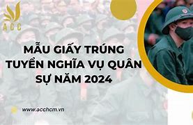 Trúng Tuyển Nghĩa Vụ